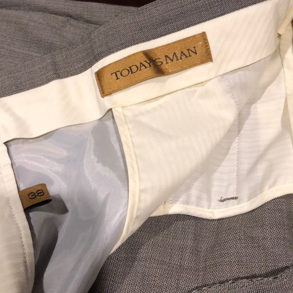 Black + Tan Slacks - Picture 4 of 6